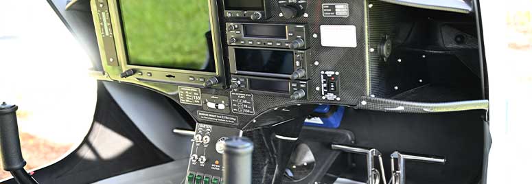 Inside Cockpit of Galella Aircraft