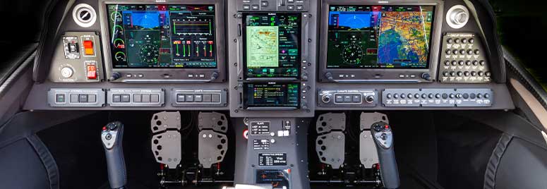 Inside Cockpit of Pipistrel Panthera